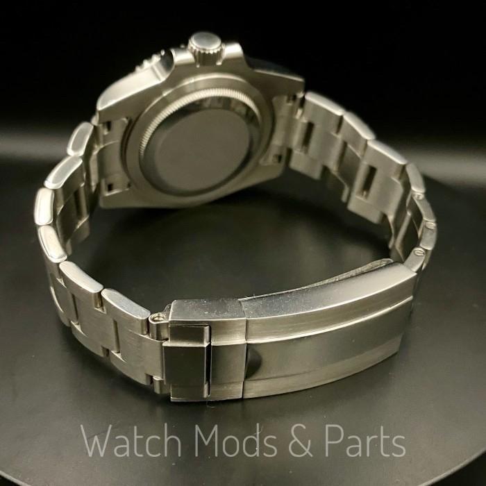 WMNP Seiko Mod Movement Seiko NH35 Bruce Wayne GMT Bezel