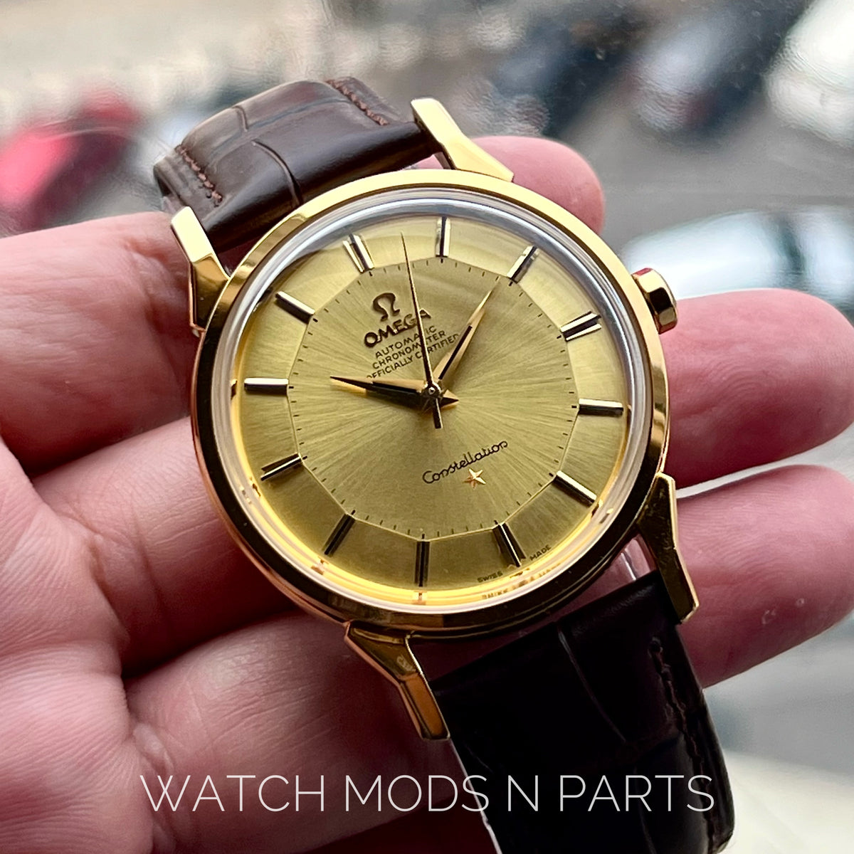 An Omega Constellation Pie Pan