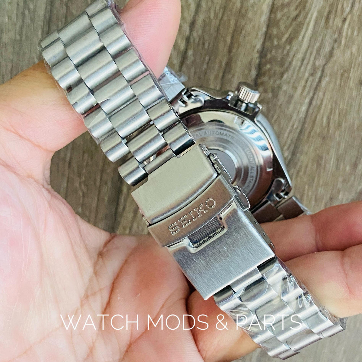 WMNP Exclusive Seiko Skx013 GMT mod diameter 37mm white dial 62mas with Seiko Movement nh34