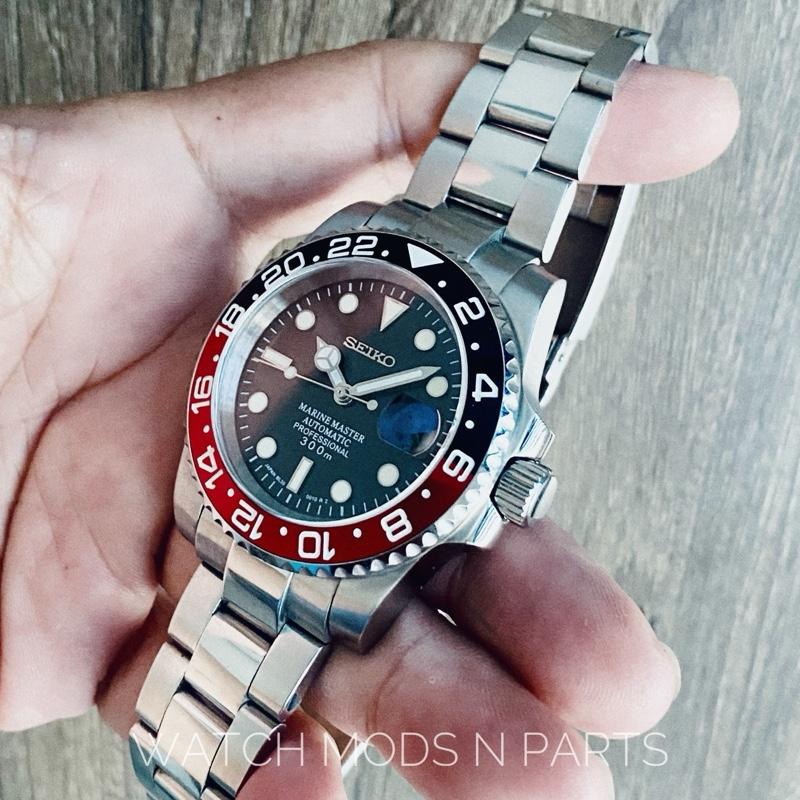 WMNP Seiko Mod Movement Seiko NH35 Coke GMT Bezel