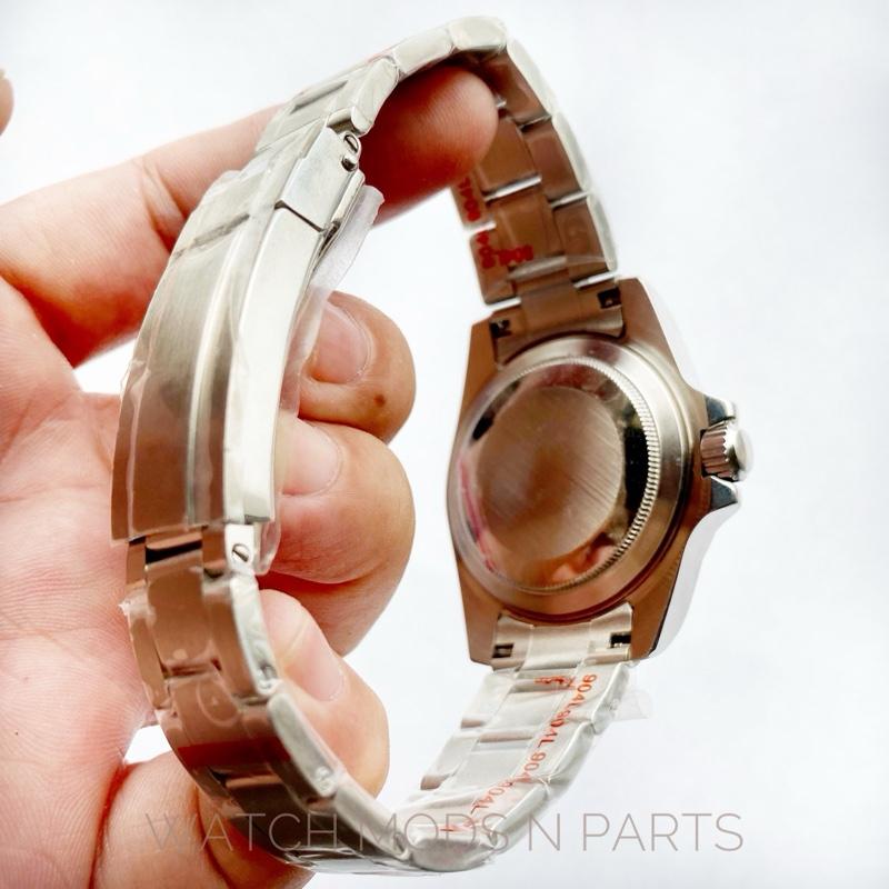 WMNP Exclusive Seiko mod vintage 39mm explorer 2. Dengan Seiko Movement Cal NH34 GMT