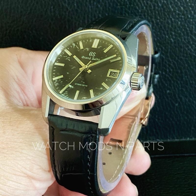 GS Grand Seiko mod Night Cloud, 37mm Dress Watch Custom Watches