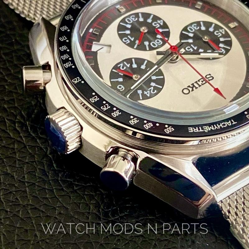 WMNP Seiko Mod Custom Chrono Classic Vintage Speedtimer SpeedMaster