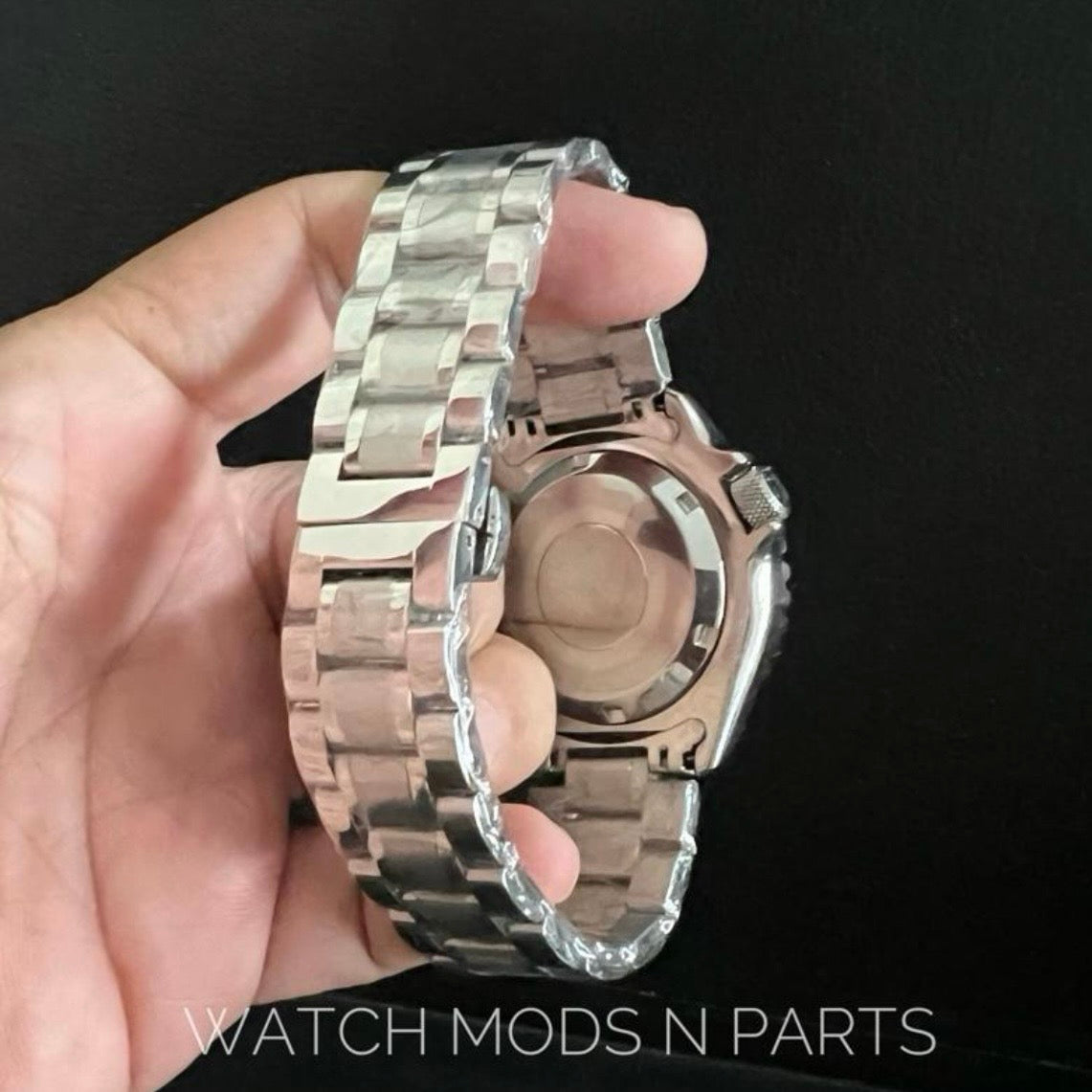 Custom Mod Grand Seiko GS GMT 42mm The Sea Of Cloud Seiko NH34 Movement