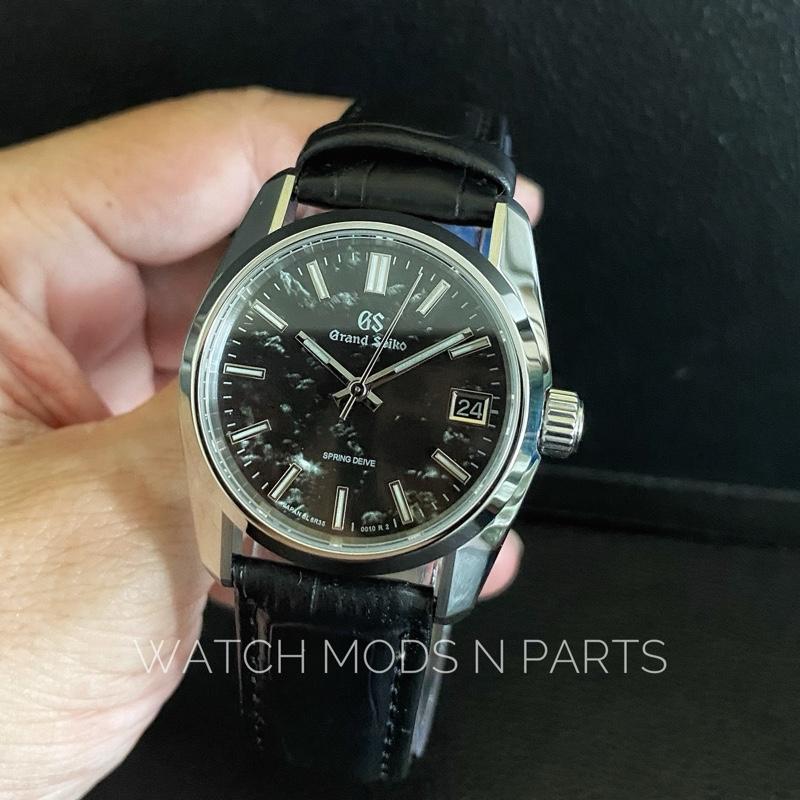 GS Grand Seiko mod Night Cloud, 37mm Dress Watch Custom Watches