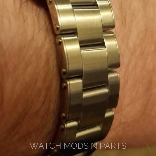 Custom Mod Vintage Rolex 6538 4 liner big brevet Crown