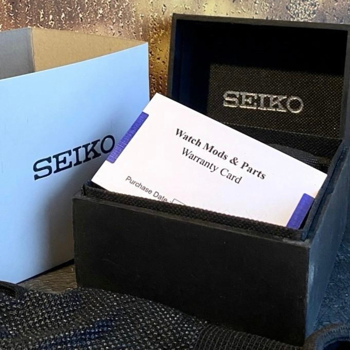 Custom Mod Grand Seiko GS GMT 42mm The Sea Of Cloud Seiko NH34 Movement