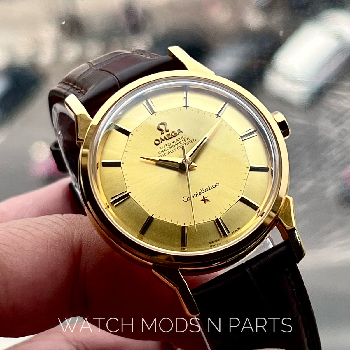 An Omega Constellation Pie Pan