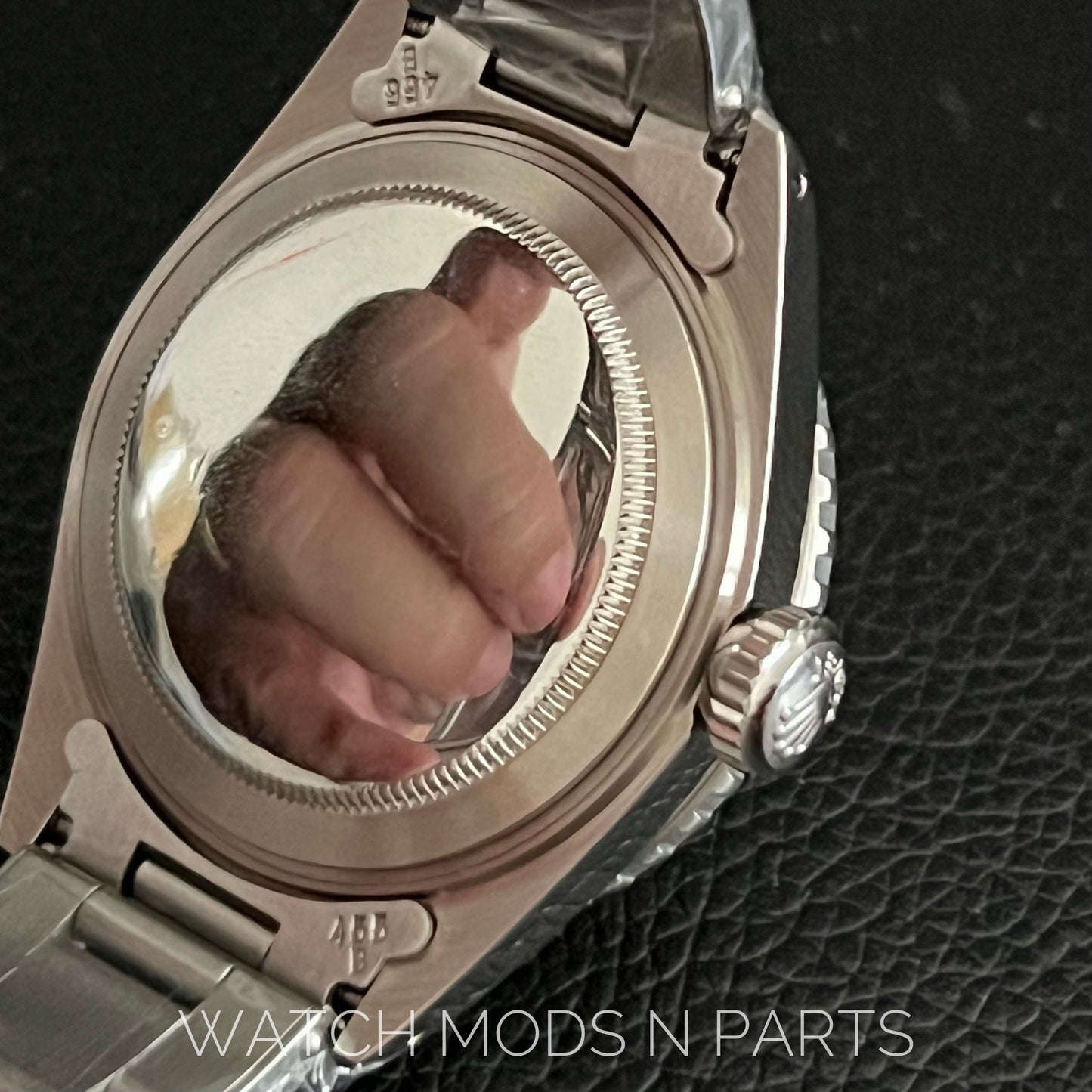 Custom Mod Vintage Rolex 6538 4 liner big brevet Crown