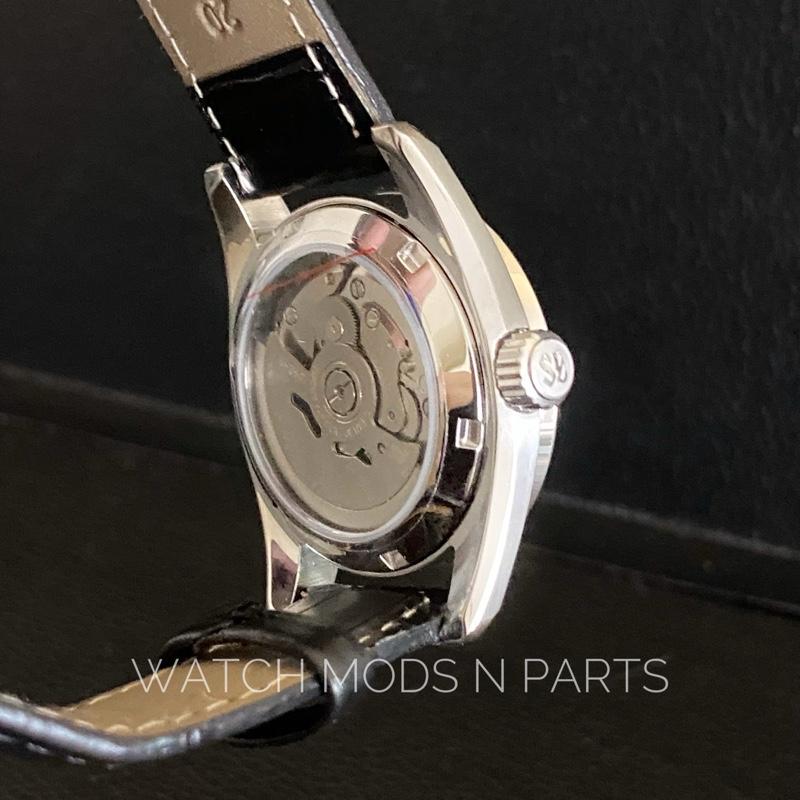 GS Grand Seiko mod Night Cloud, 37mm Dress Watch Custom Watches