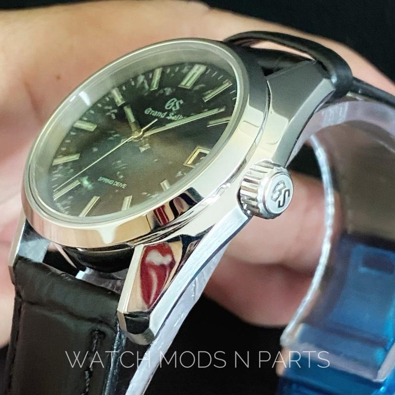 GS Grand Seiko mod Night Cloud, 37mm Dress Watch Custom Watches