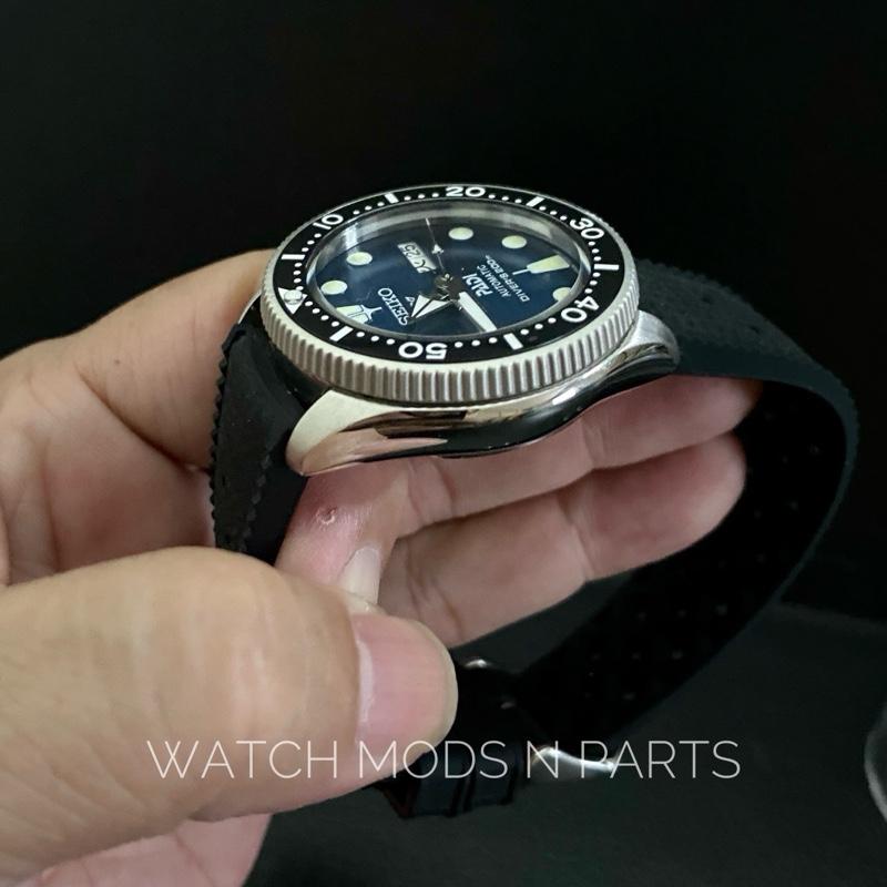 Seiko Skx013 mod 37mm Body Blue Padi dial Kanji Day with Seiko NH36 Movement