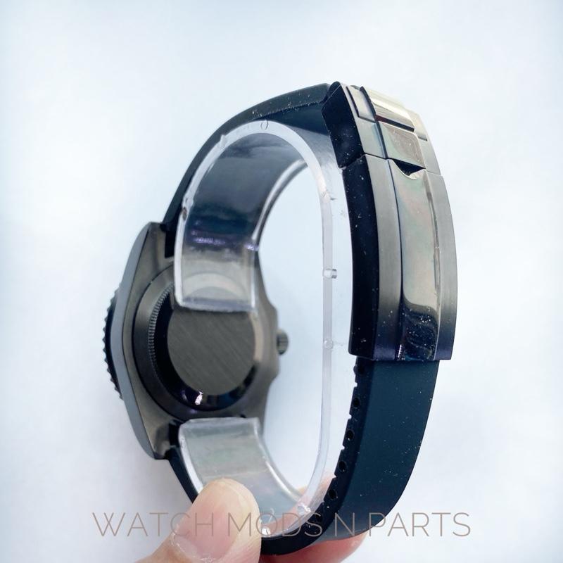 WMNP Exclusive Seiko Yachtmaster black grey with seiko nh36a movement